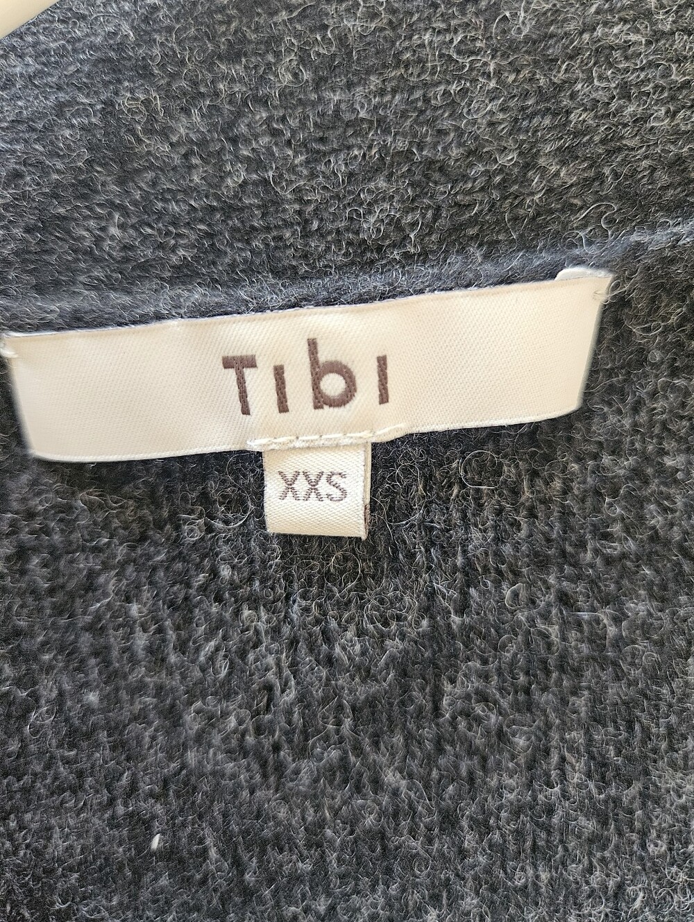 Tibi Soft Lambswool Distressed Cardigan - Picture 4 of 5